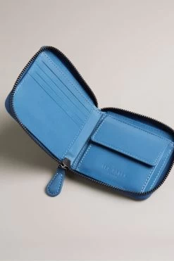 Ted Baker Blue Krolt Nubuck Ziparound Wallet 9 Ted Baker Blue Krolt Nubuck Ziparound Wallet -Fashion Men Shop 102210s4