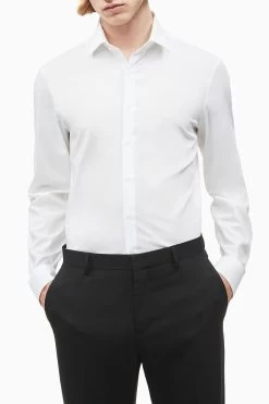 Calvin Klein Slim Stretch Poplin Shirt
