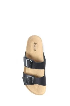 Jones Bootmaker Leather Black Sandals -Fashion Men Shop 178822s4