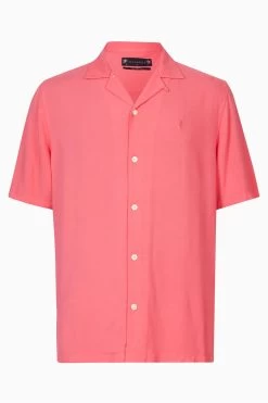 AllSaints Red Venice Shirt -Fashion Men Shop 186169s6
