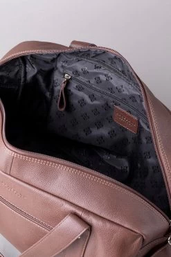 Lakeland Leather Large Lorton Leather Brown Holdall -Fashion Men Shop 195795s4