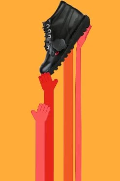 Kickers® Black Kick Hi Shoe -Fashion Men Shop 198821s8