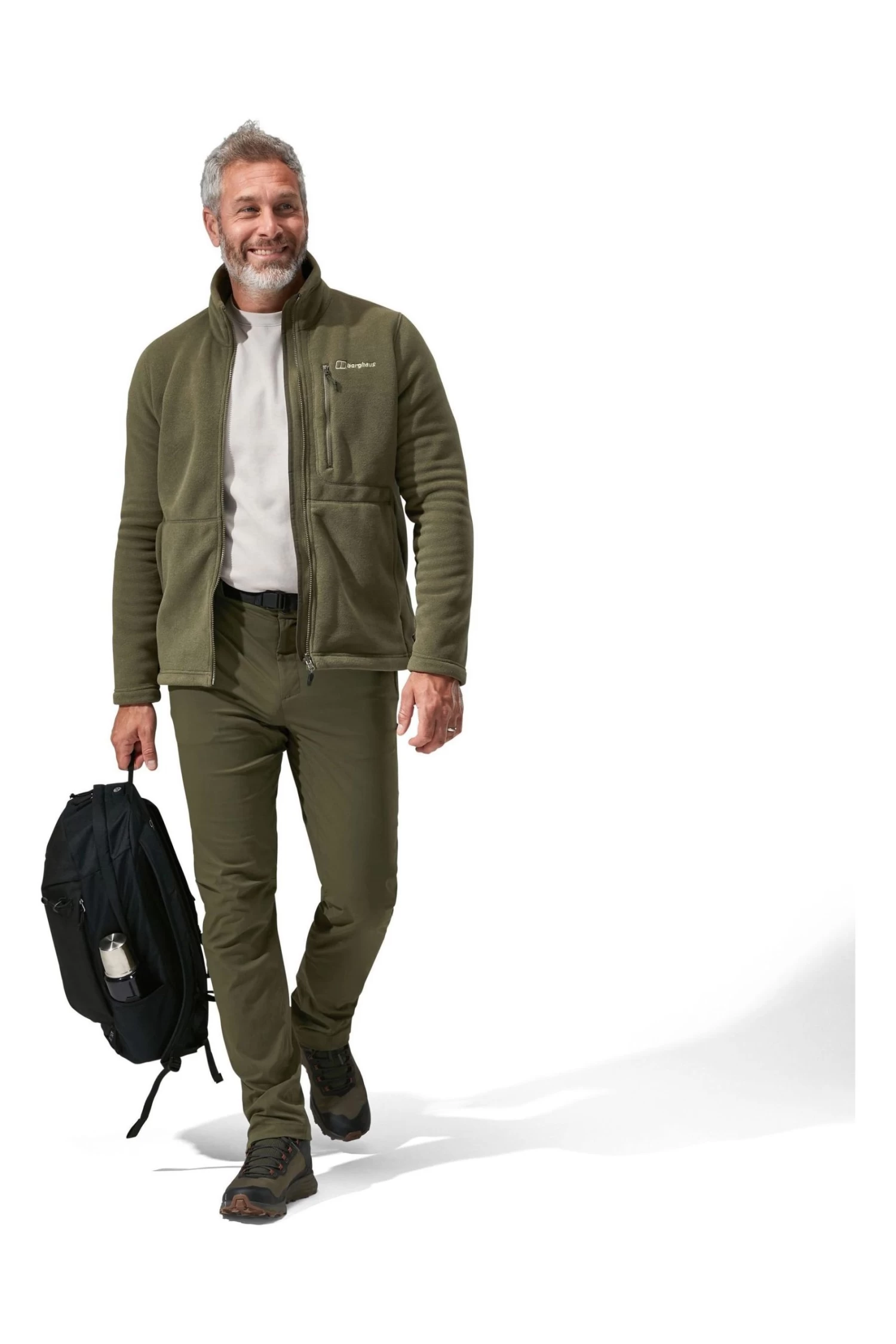 Berghaus Green Activity Polartec InterActive Fleece Jacket 6 Berghaus Green Activity Polartec InterActive Fleece Jacket - Image 4