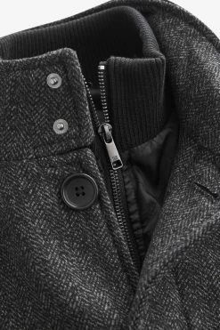 Next Funnel Neck Coat -Fashion Men Shop 204038s6