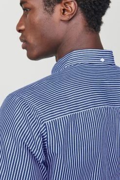 Next Stripe Long Sleeve Shirt -Fashion Men Shop 204794s6