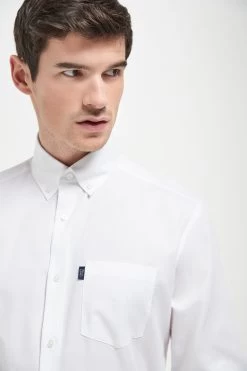 Next Easy Iron Button Down Oxford Shirt -Fashion Men Shop 221155s3