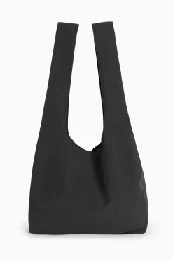 AllSaints Ario Packable Tote Black Bag