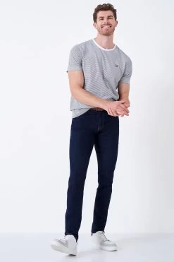 Crew Clothing Company Blue Spencer Slim Jeans
