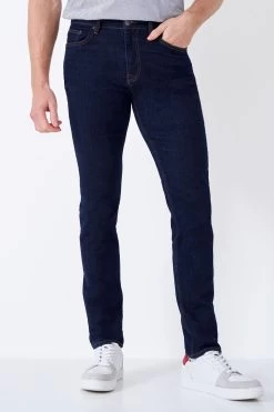 Crew Clothing Company Blue Spencer Slim Jeans -Fashion Men Shop 235313s4