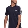 Adidas Essentials Linear Logo T-Shirt -Fashion Men Shop 242 902s