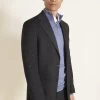 MOSS Charcoal Stretch Suit: Jacket