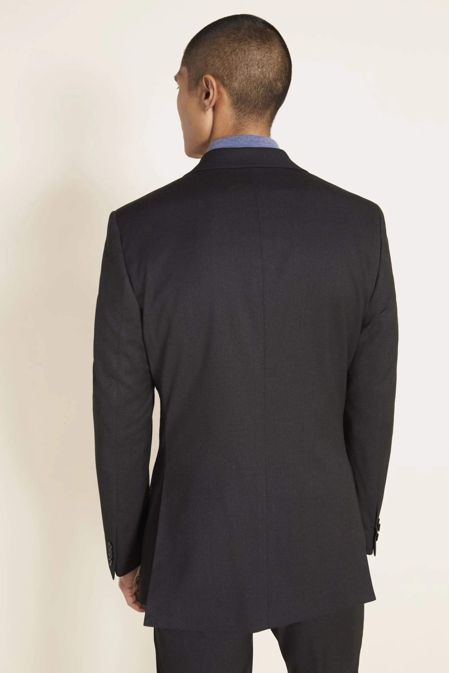 MOSS Charcoal Stretch Suit: Jacket 4 MOSS Charcoal Stretch Suit: Jacket - Image 2