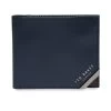Ted Baker Korning Blue Leather Bifold Wallet -Fashion Men Shop 284131s