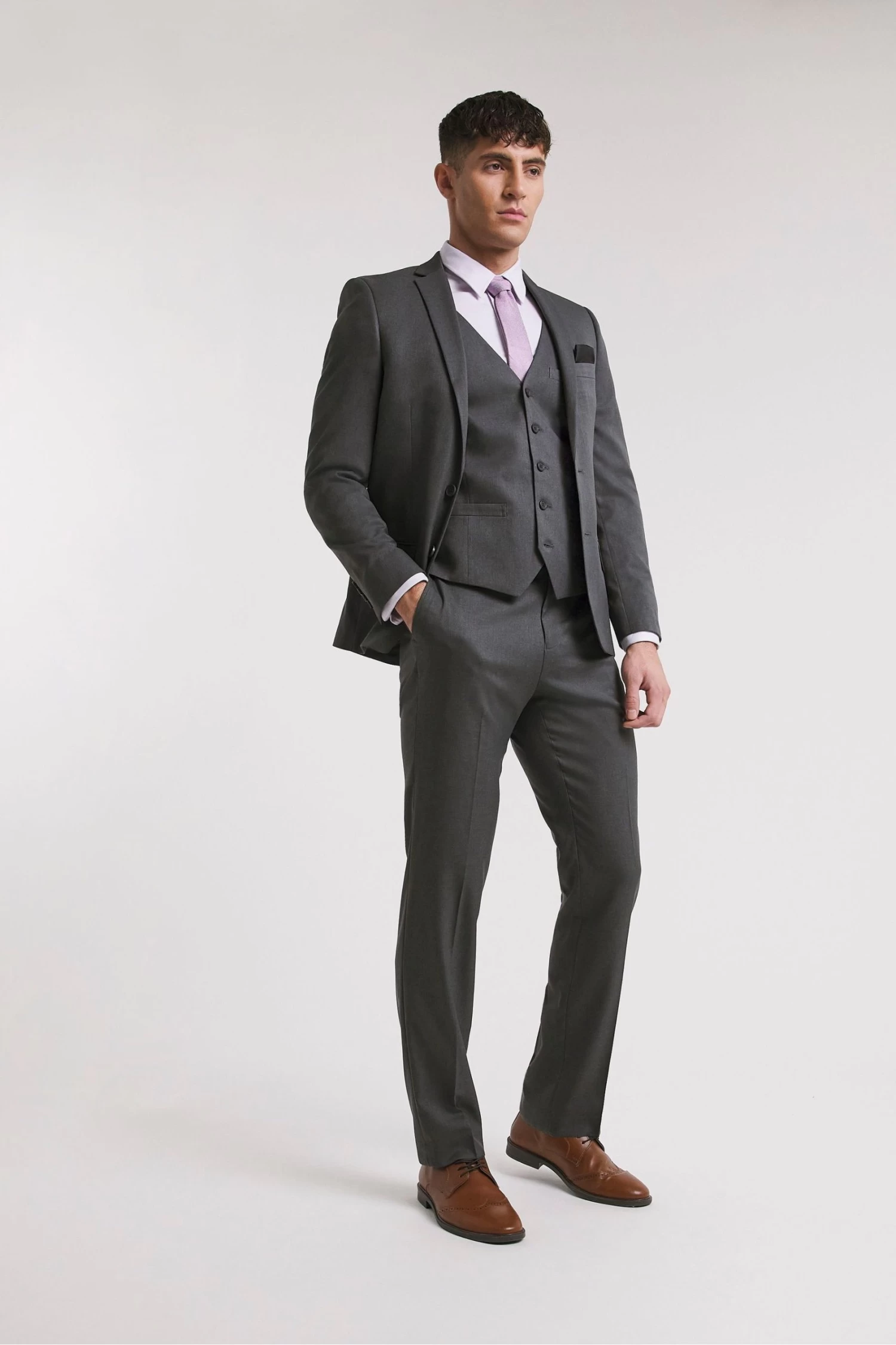 Jacamo Charcoal Grey James Suit: Jacket 6 Jacamo Charcoal Grey James Suit: Jacket - Image 4
