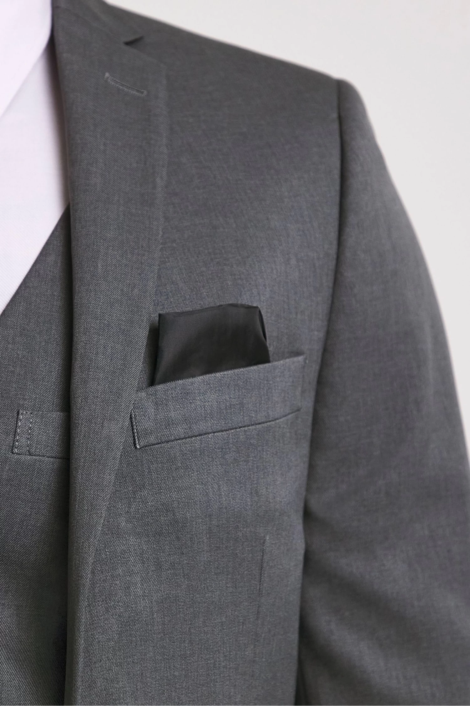 Jacamo Charcoal Grey James Suit: Jacket 7 Jacamo Charcoal Grey James Suit: Jacket - Image 5