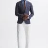 Reiss Belvedere Single Breasted Check Blazer -Fashion Men Shop 2YL 379s