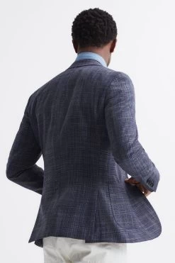 Reiss Belvedere Single Breasted Check Blazer -Fashion Men Shop 2YL 379s5