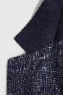 Reiss Belvedere Single Breasted Check Blazer -Fashion Men Shop 2YL 379s8