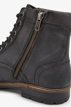 Next Leather Zip Boots -Fashion Men Shop 307782s4