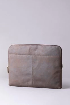 Lakeland Leather Hunter Laptop Sleeve Brown Bag