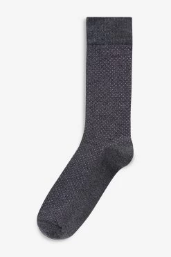 Next Dark Pindot Spot Socks -Fashion Men Shop 336711s2