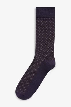 Next Dark Pindot Spot Socks -Fashion Men Shop 336711s4