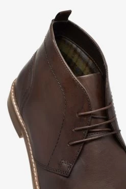 Next Waxy Finish Leather Chukka Boots -Fashion Men Shop 342711s3
