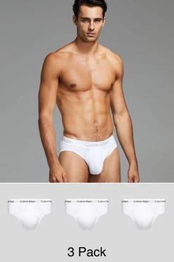 Calvin Klein Cotton Stretch Hip Briefs 3 Pack