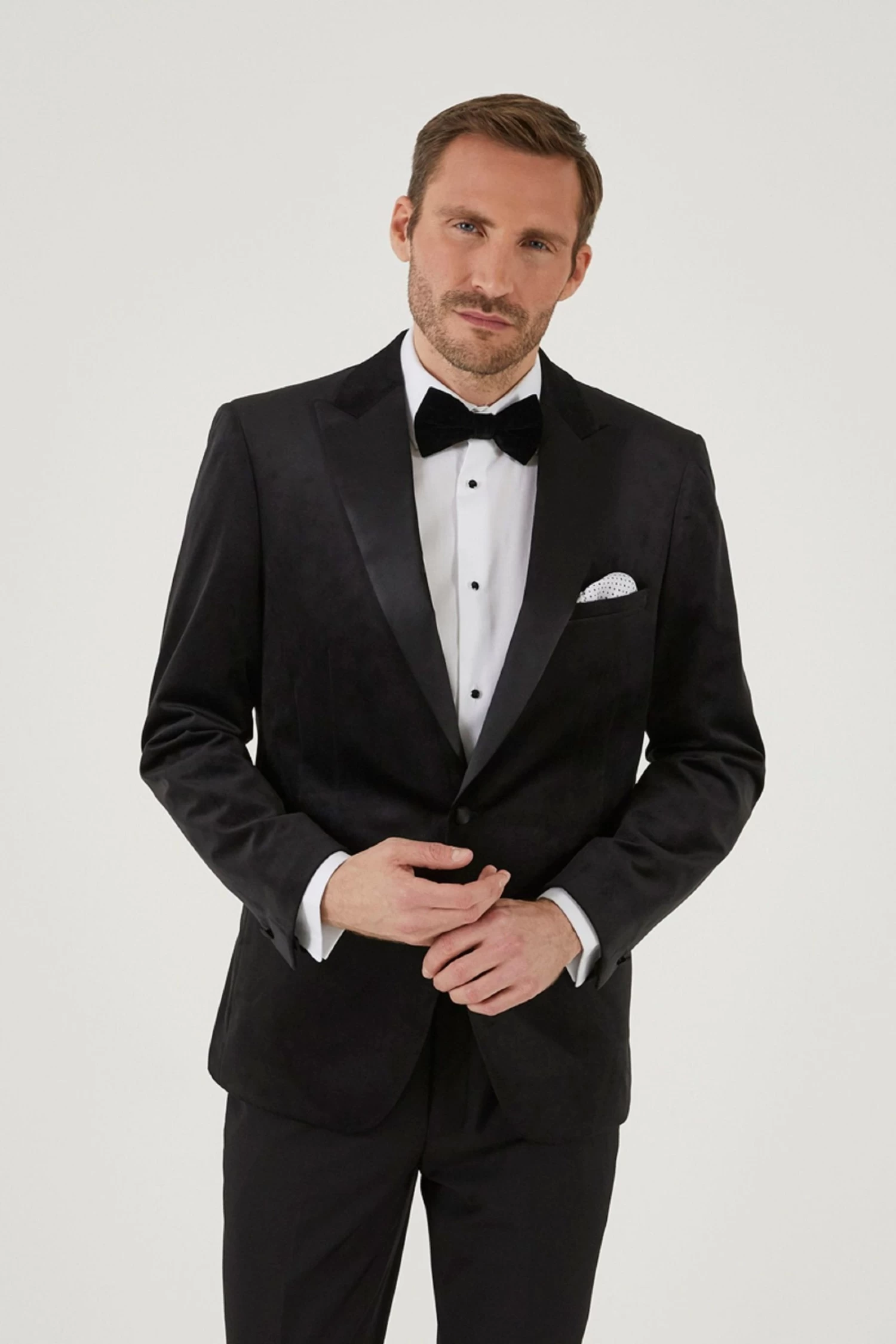 Skopes Jive Black Tailored Fit Velvet Jacket 3 Skopes Jive Black Tailored Fit Velvet Jacket