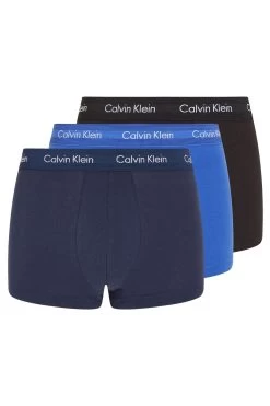 Calvin Klein Cotton Stretch Low Rise Trunks 3 Pack