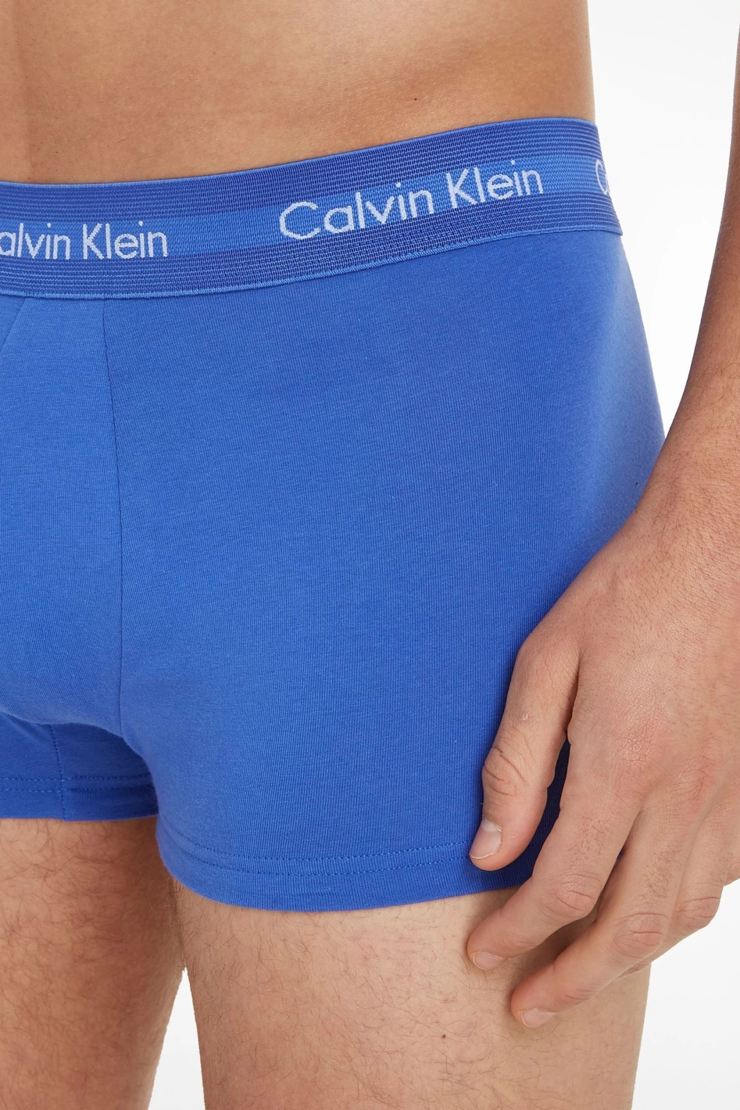 Calvin Klein Cotton Stretch Low Rise Trunks 3 Pack 6 Calvin Klein Cotton Stretch Low Rise Trunks 3 Pack - Image 4