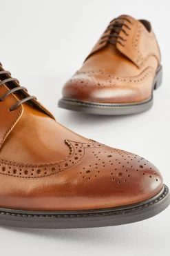 Next Leather Derby Brogues -Fashion Men Shop 455046s5
