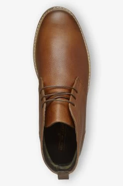 Next Waxy Finish Leather Chukka Boots -Fashion Men Shop 461699s2