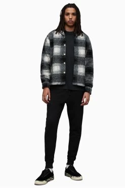 AllSaints Black Raven Joggers -Fashion Men Shop 488683s3