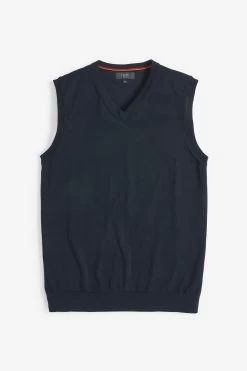 Next Sleeveless V-Neck Jumper -Fashion Men Shop 501693s5
