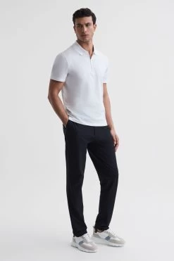 Reiss Berkley Elasticated Waistband Trousers -Fashion Men Shop 505902s3