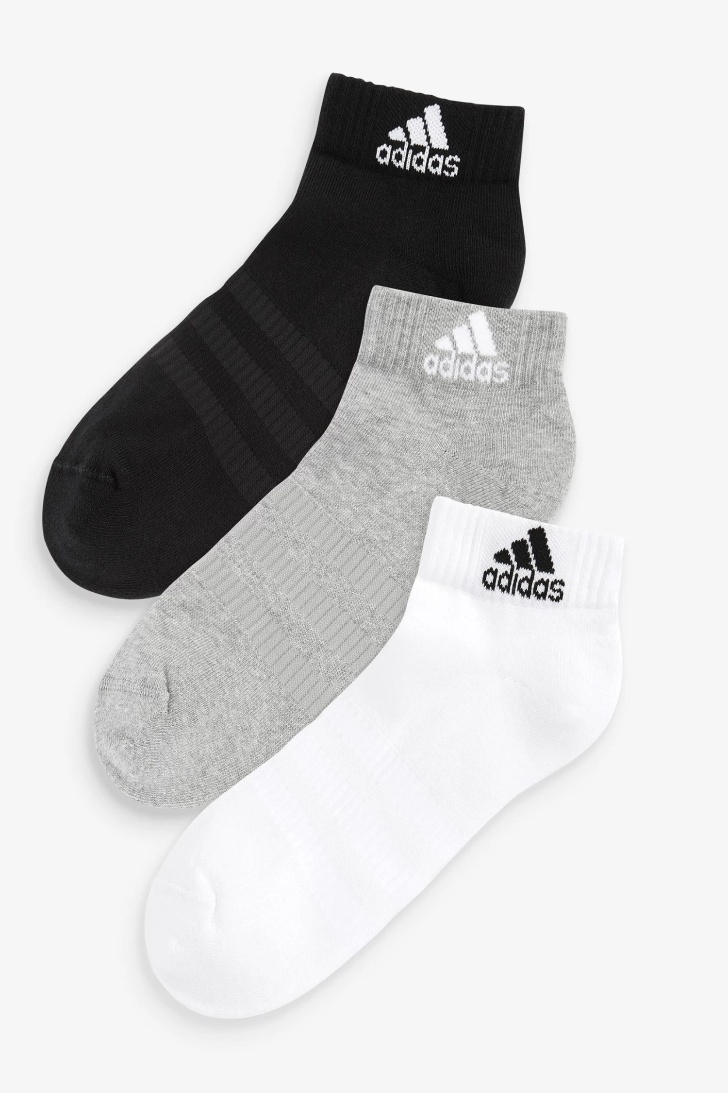 Adidas Thin And Light Ankle Socks 3 Pairs 3 Adidas Thin And Light Ankle Socks 3 Pairs