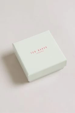 Ted Baker Silver Tone Square Metal Cufflinks -Fashion Men Shop 518766s4