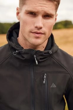 Next Shower Resistant Softshell Hooded Jacket -Fashion Men Shop 533 289s4