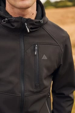 Next Shower Resistant Softshell Hooded Jacket -Fashion Men Shop 533 289s5