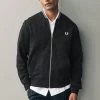 Fred Perry Zip Through Sweatshirt -Fashion Men Shop 549062s
