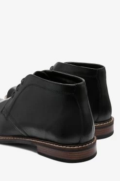 Next Black Leather Chukka Boots -Fashion Men Shop 553839s4