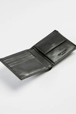 Ted Baker Prug Embossed Corner Leather Bifold Wallet With Coin -Fashion Men Shop 558041s2