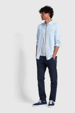 Farah Brewer Long Sleeve Shirt -Fashion Men Shop 559654s3