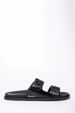 Ipanema Follow Slide Black Sandals