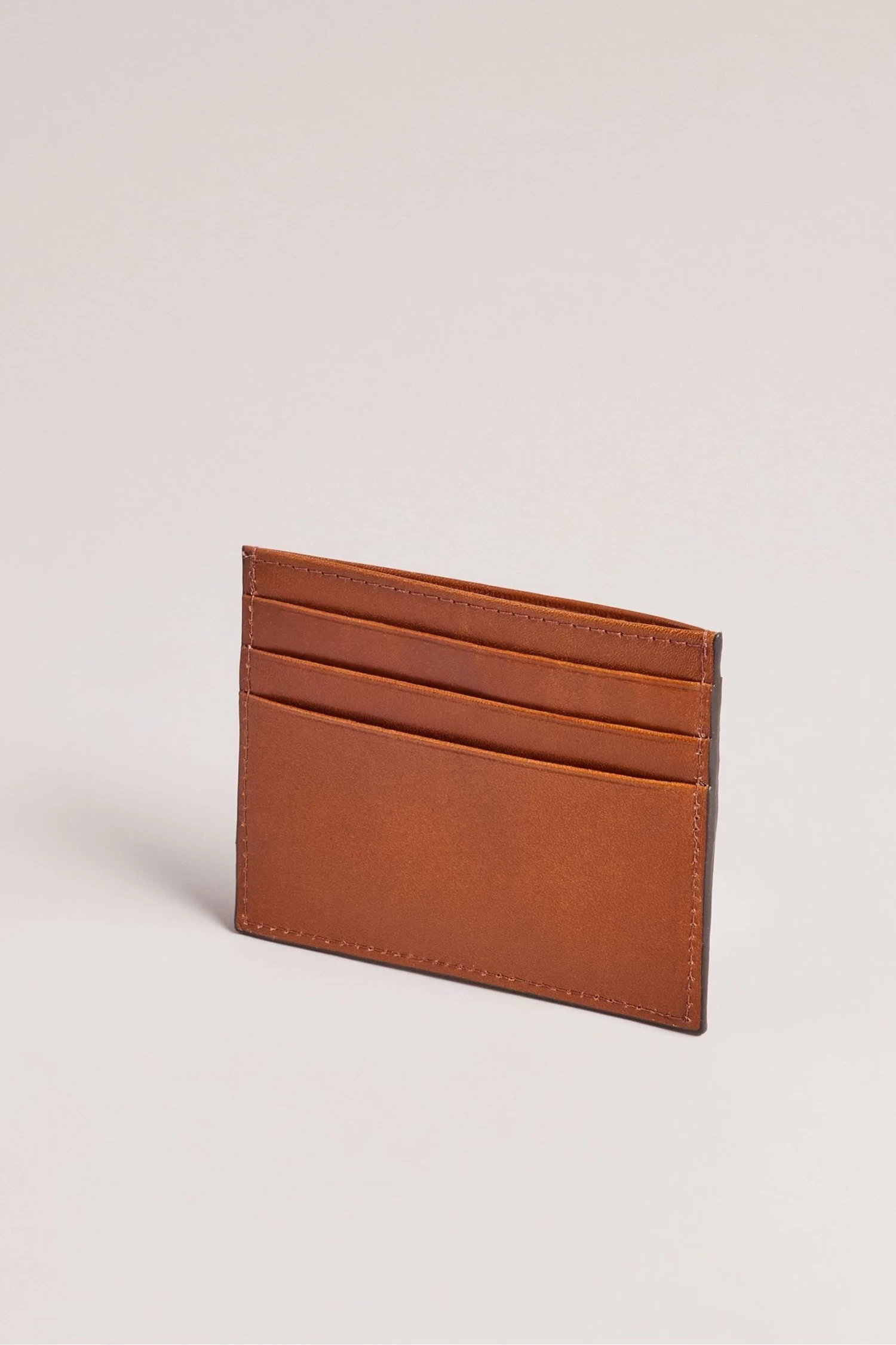 Ted Baker Natural Embossed Corner Leather Card Holder 4 Ted Baker Natural Embossed Corner Leather Card Holder - Image 2