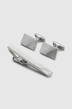 Next Cufflink And Tie Clip Set -Fashion Men Shop 602538s4