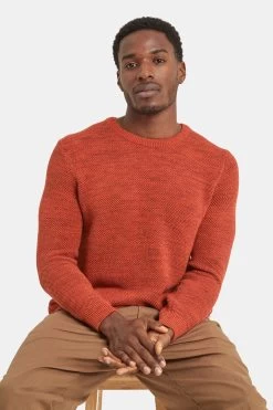 Tog 24 Mens Orange Borom Crew Neck Jumper 13 Tog 24 Mens Orange Borom Crew Neck Jumper -Fashion Men Shop 611807s5