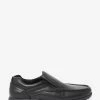 Next Black Wide Fit Slip-On Apron Shoes -Fashion Men Shop 634299s