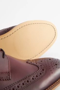Next Contrast Sole Leather Brogues -Fashion Men Shop 643426s4